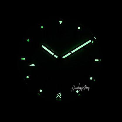 RZE Valour 38 UltraHex Titanium Vervain Blue - Horology Story Youtube Store