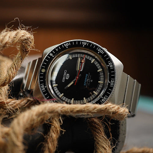 Seiko 5 Sports 6106-8120 Circa 1968 Very Mint Condition - Horology Story Youtube Store