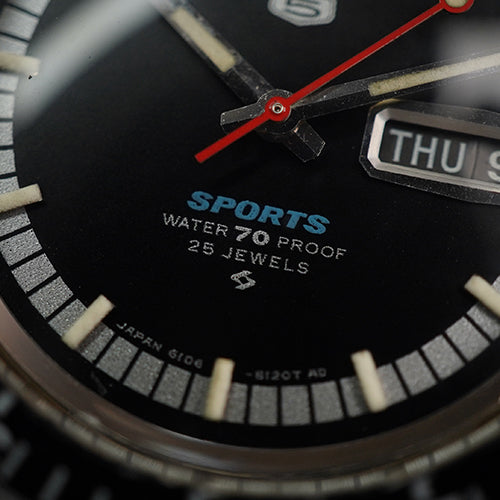 Seiko 5 Sports 6106-8120 Circa 1968 Very Mint Condition - Horology Story Youtube Store