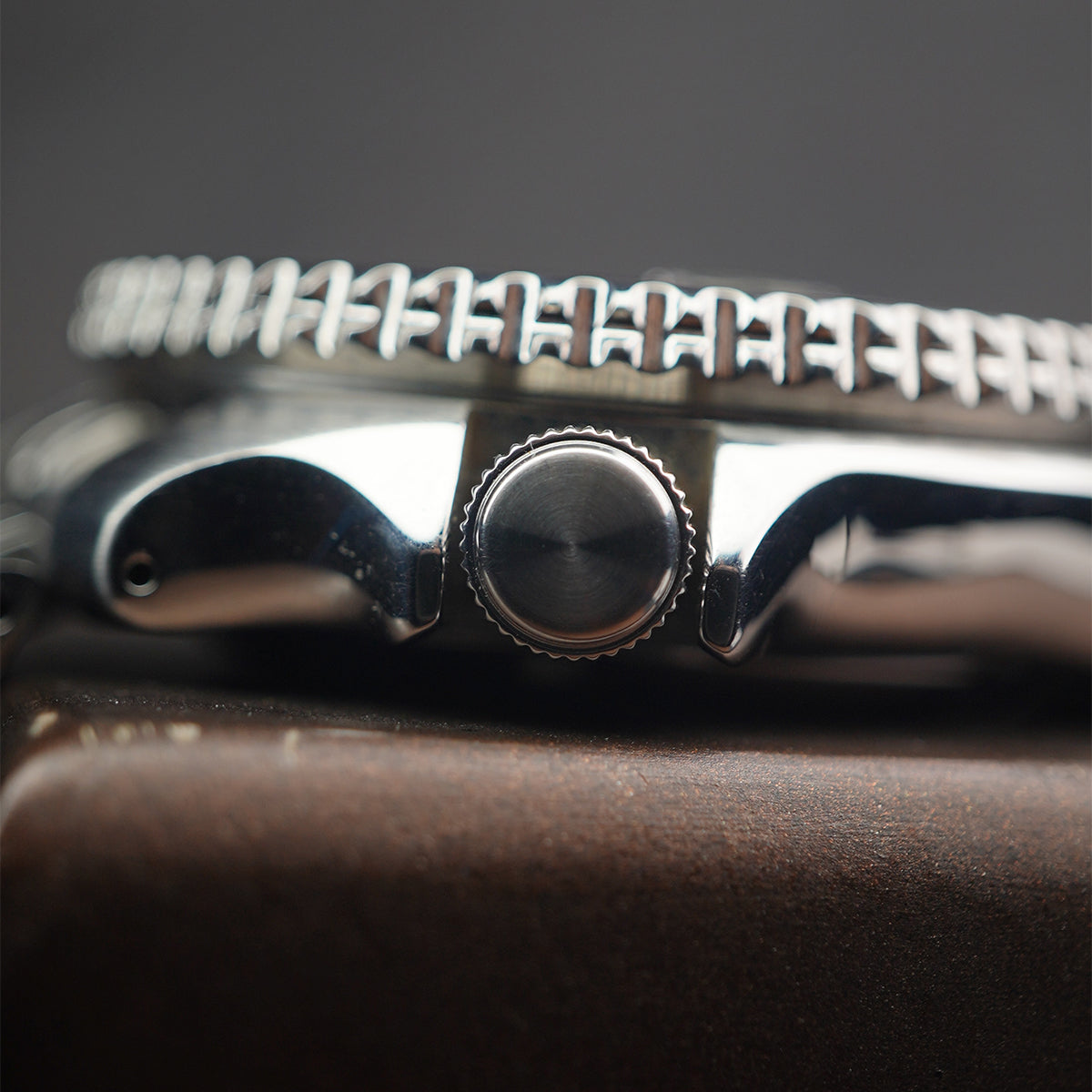 Seiko 5 Sports GMT SSK001K1 Black Grey Bezel Black Dial