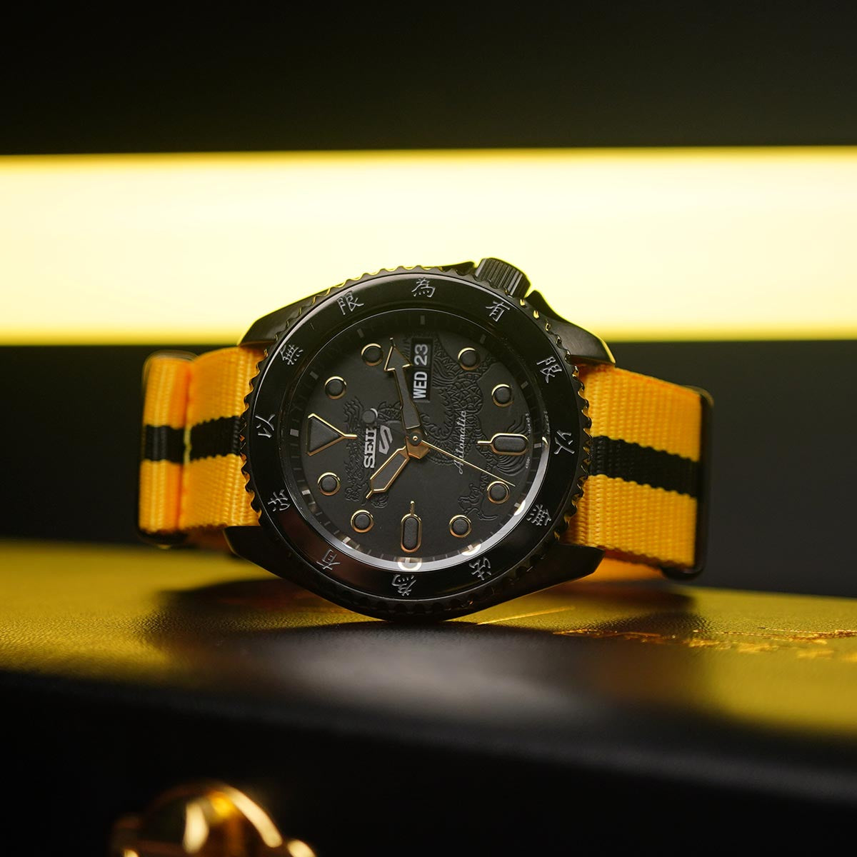 Seiko 5 Sports SRPK39 42.5mm 55th Anniversary Bruce Lee - Horology Story Youtube Store