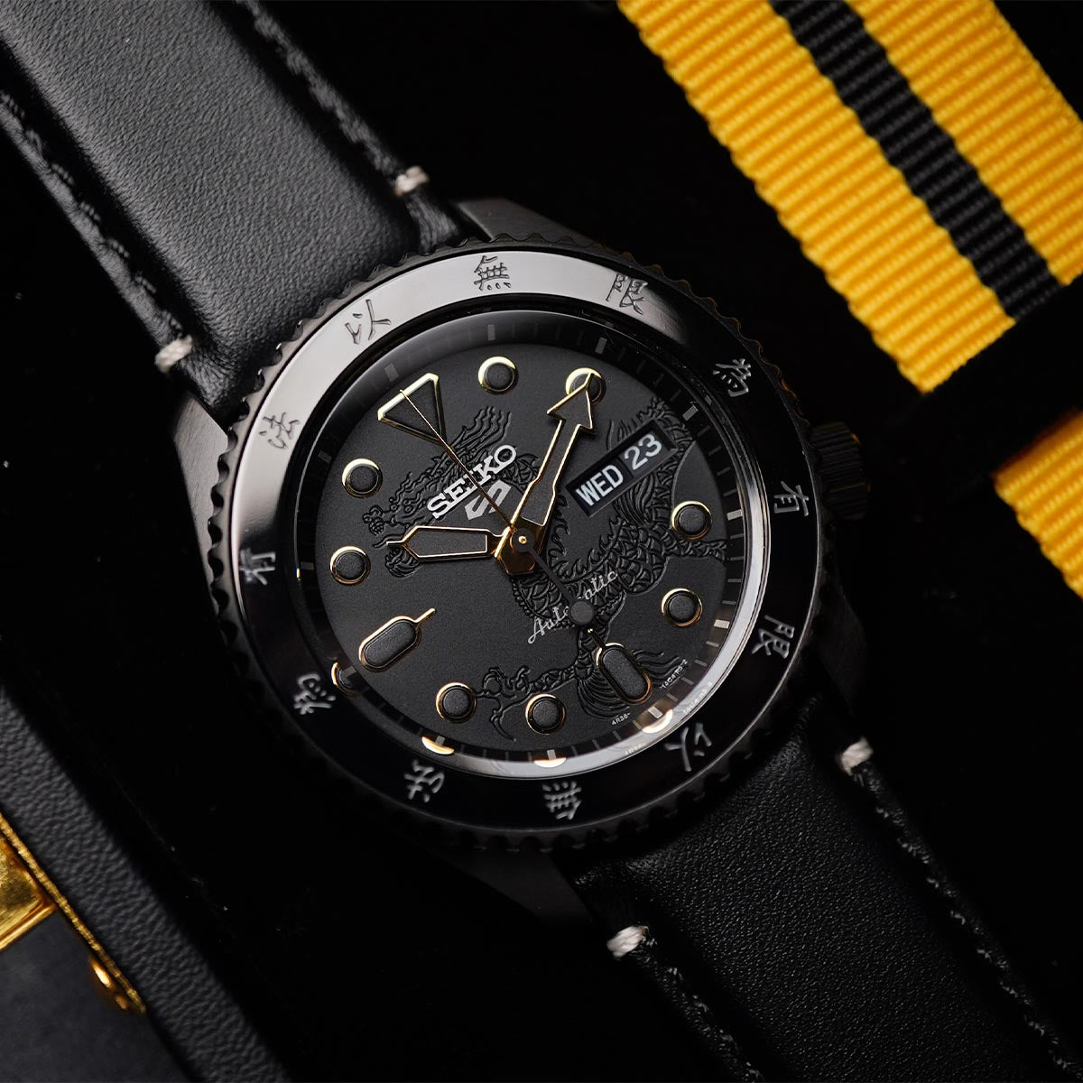 Seiko 5 Sports SRPK39 42.5mm 55th Anniversary Bruce Lee - Horology Story Youtube Store