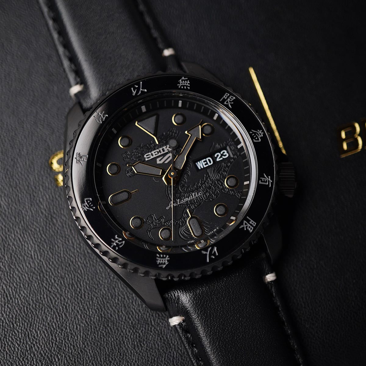 Seiko 5 Sports SRPK39 42.5mm 55th Anniversary Bruce Lee - Horology Story Youtube Store