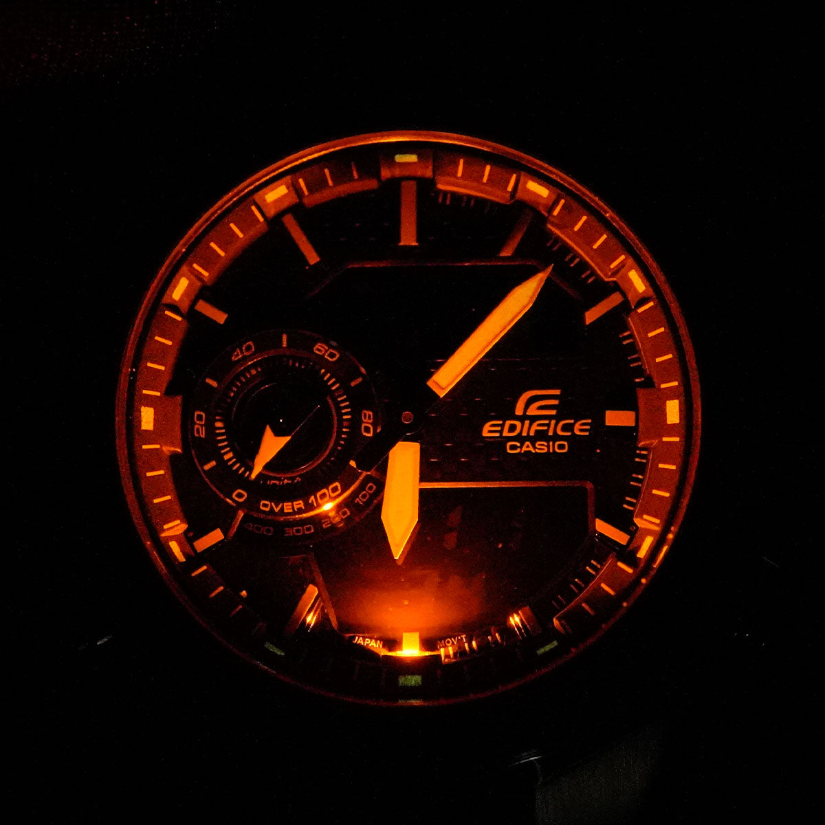 Casio Edifice EFA 131D 1A2 Stainless Steel Case Digital Dial - Horology Story Youtube Store