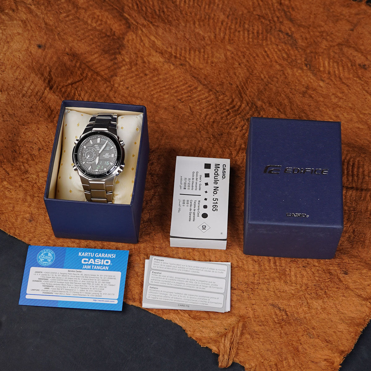 Casio Edifice EFA 131D 1A2 Stainless Steel Case Digital Dial - Horology Story Youtube Store