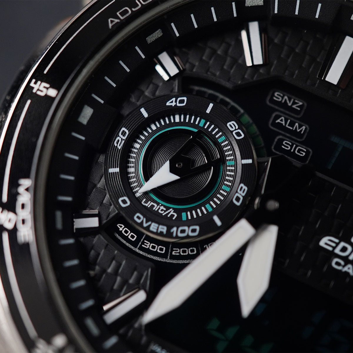 Casio Edifice EFA 131D 1A2 Stainless Steel Case Digital Dial - Horology Story Youtube Store