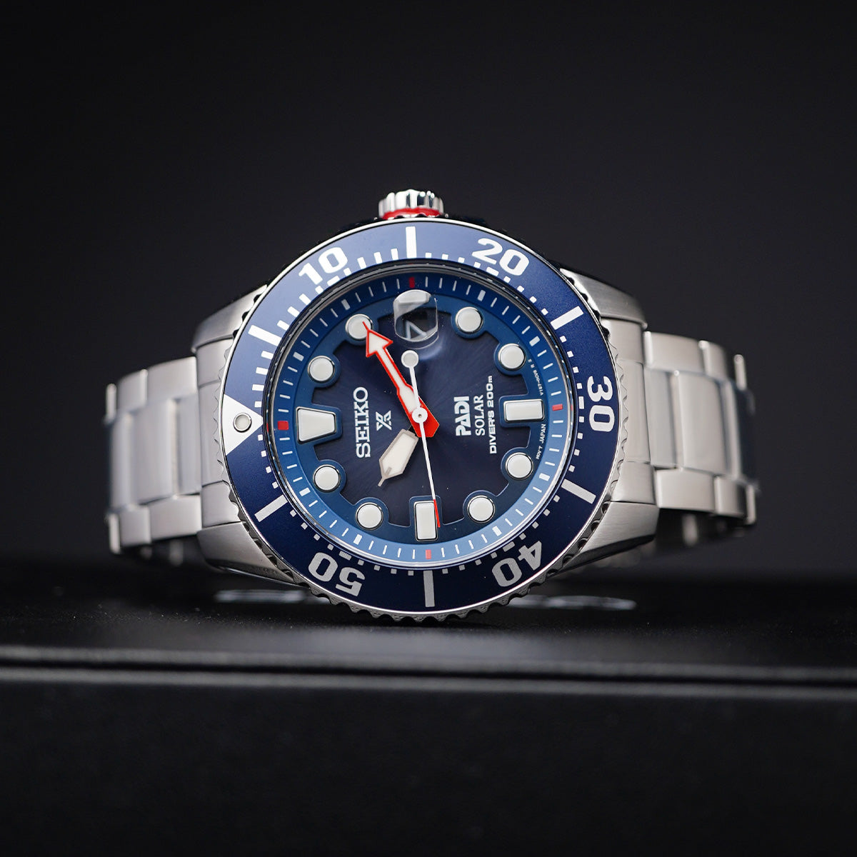Seiko Prospex PADI SNE549P1 43.5mm Blue Dial - Horology Story Youtube Store