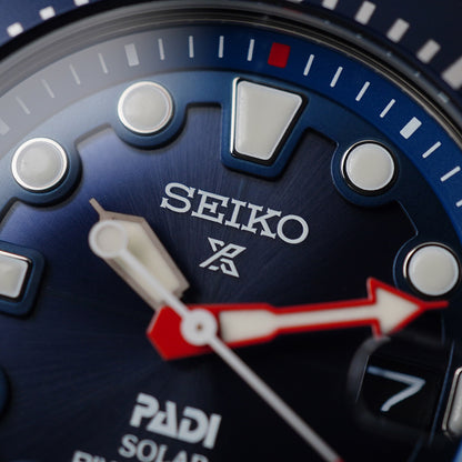 Seiko Prospex PADI SNE549P1 43.5mm Blue Dial - Horology Story Youtube Store