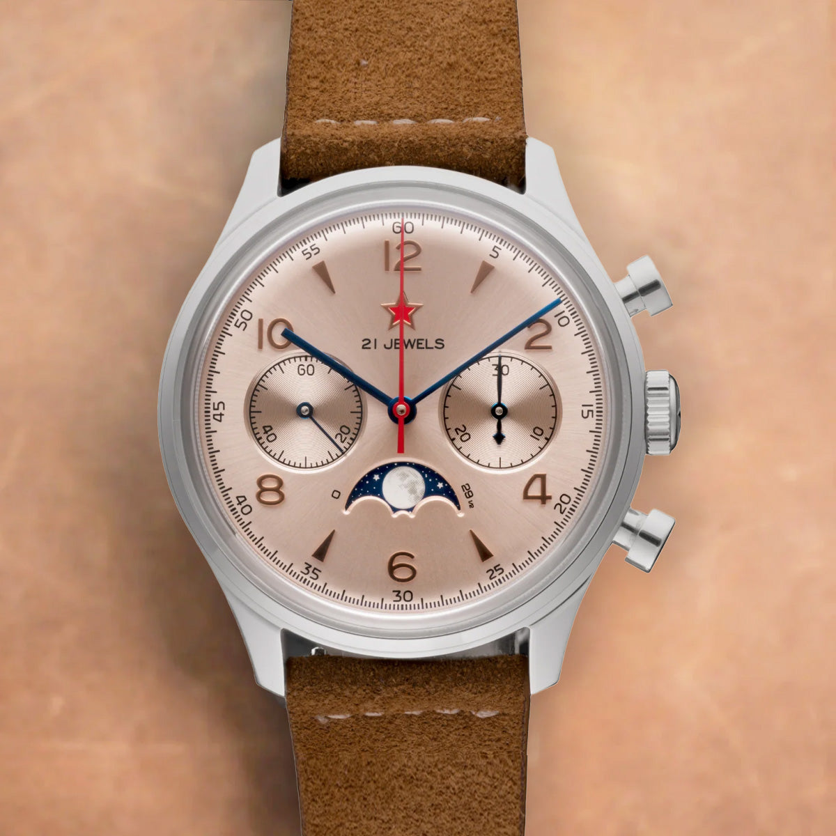 Seagull 1963 Chronograph Moonphase Legacy Edition