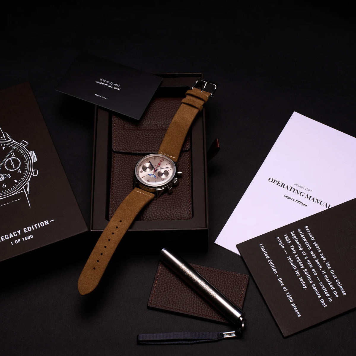 Seagull 1963 Chronograph Moonphase Legacy Edition