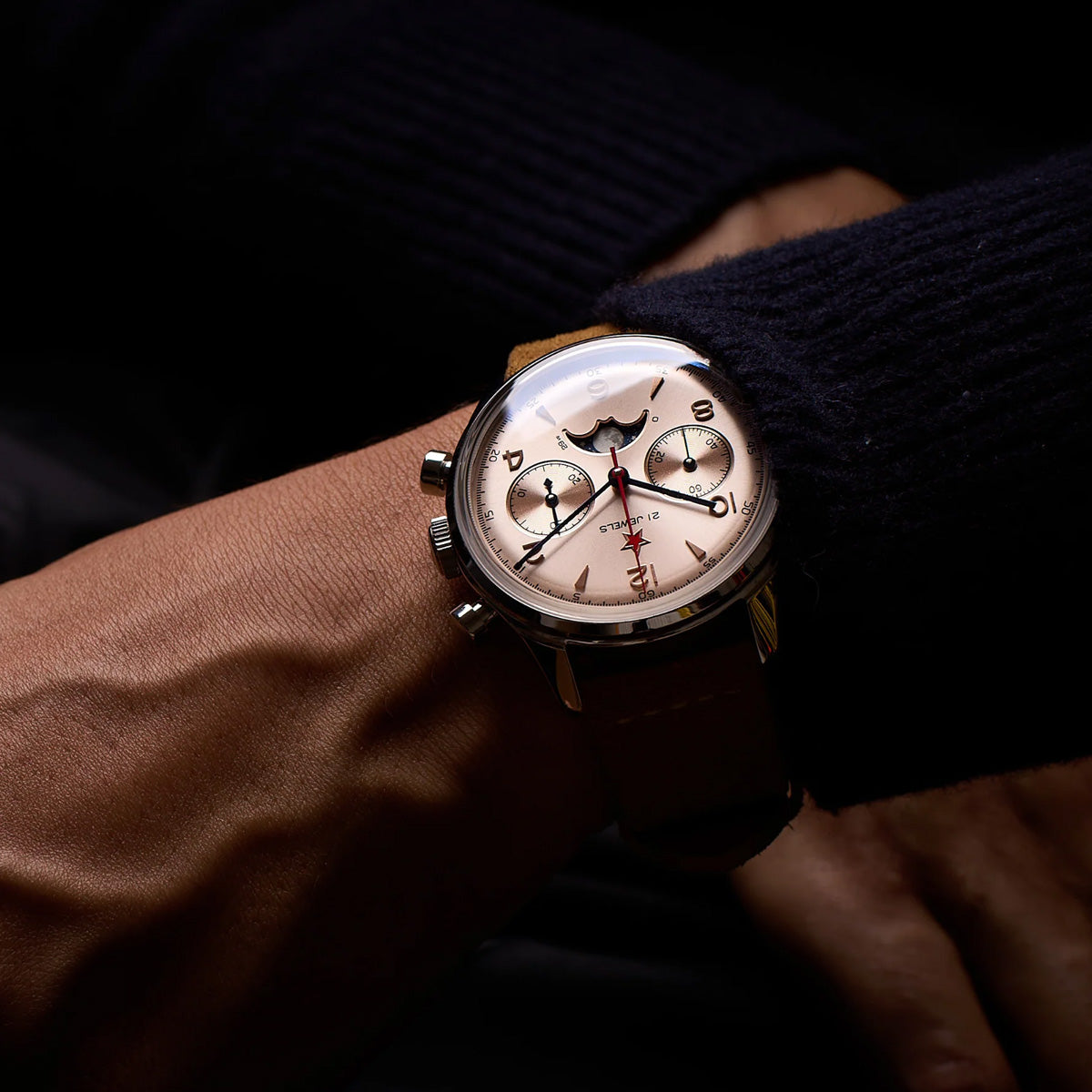 Seagull 1963 Chronograph Moonphase Legacy Edition
