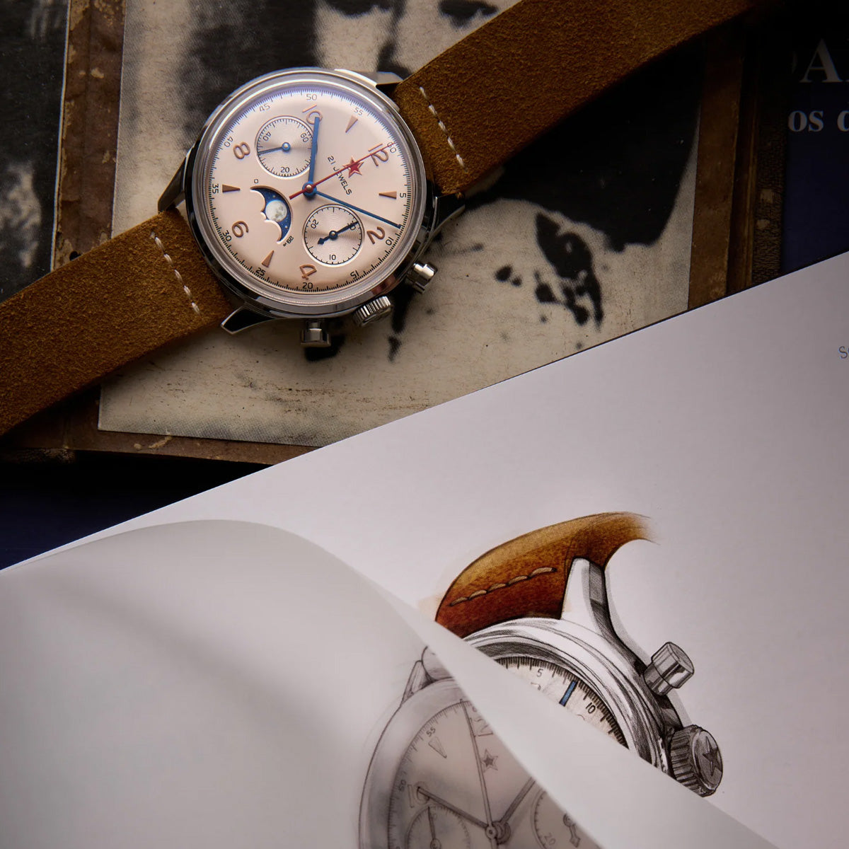 Seagull 1963 Chronograph Moonphase Legacy Edition