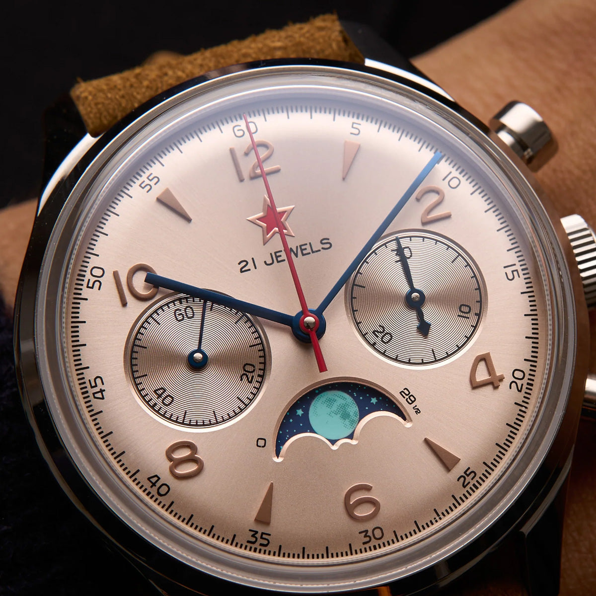 Seagull 1963 Chronograph Moonphase Legacy Edition