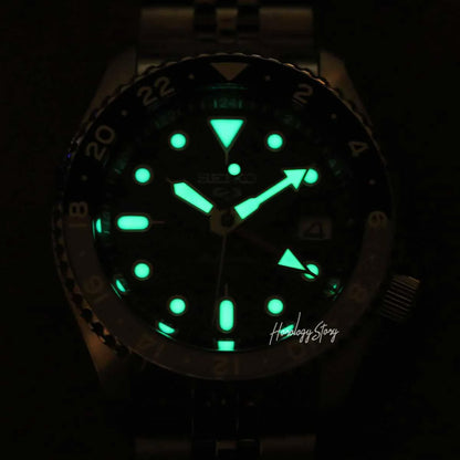 Seiko 5 Sports GMT SSK019K1  Grey USA Exclusive Edition