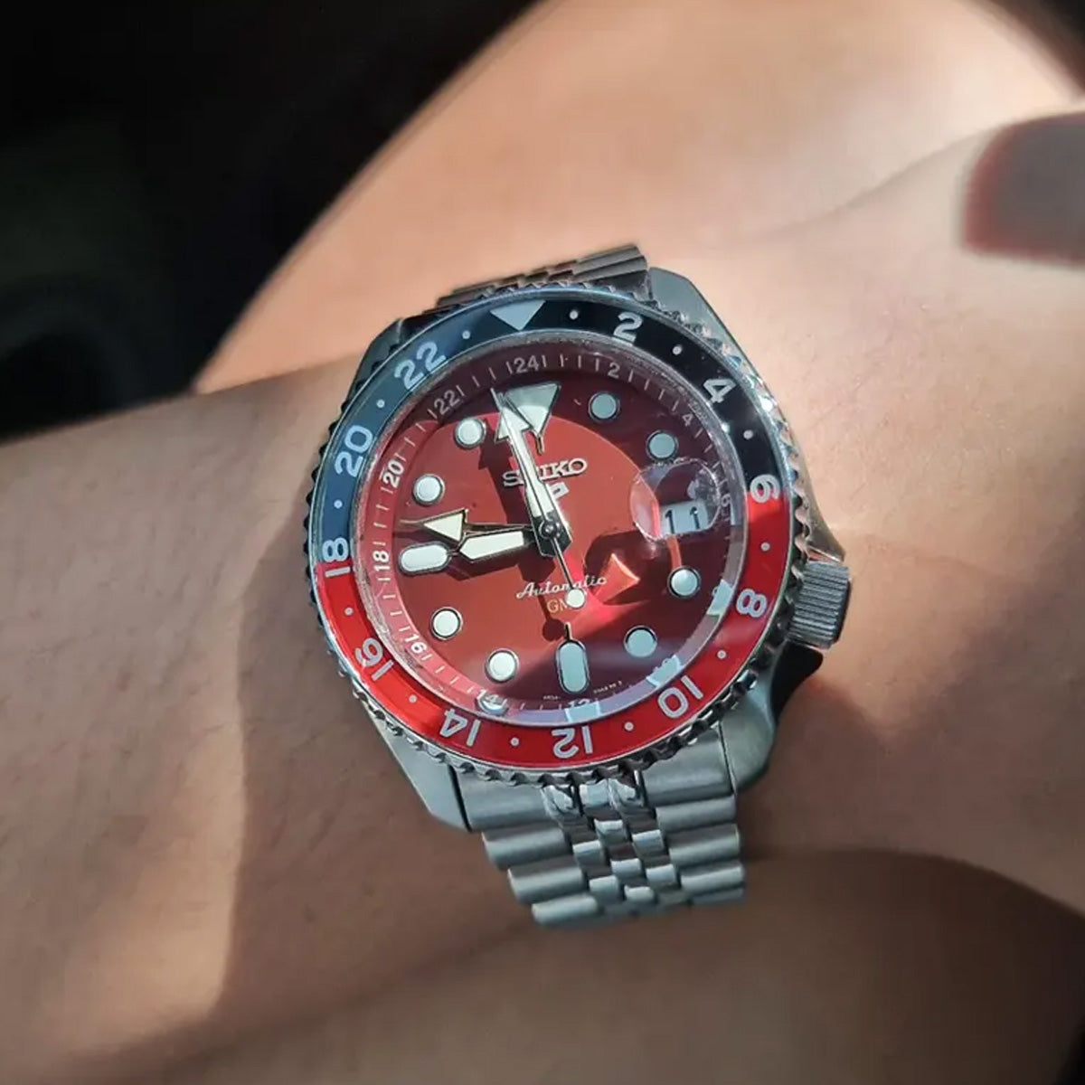 Seiko 5 Sports GMT SSK031K1 Passion Red Limited Edition