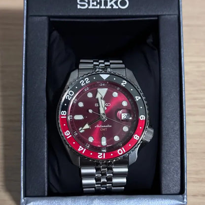 Seiko 5 Sports GMT SSK031K1 Passion Red Limited Edition