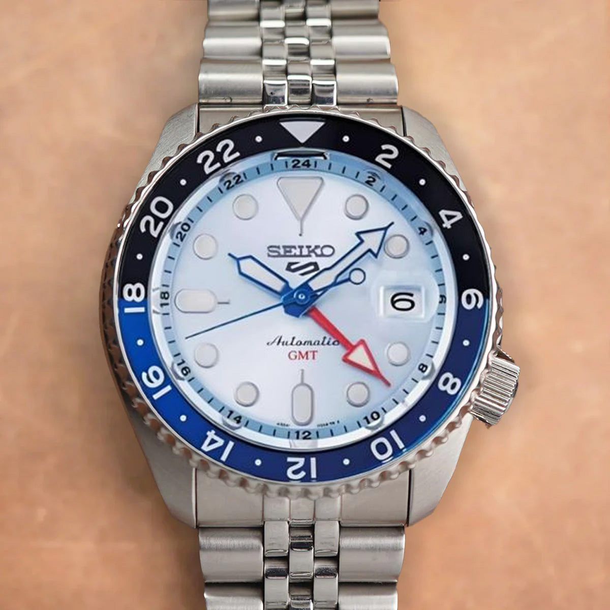 Seiko 5 Sports GMT SSK029K1 Ice Blue Limited Edition