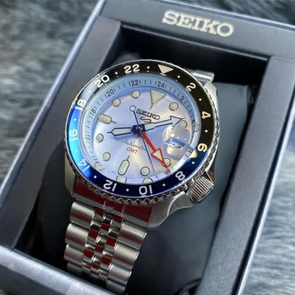 Seiko 5 Sports GMT SSK029K1 Ice Blue Limited Edition