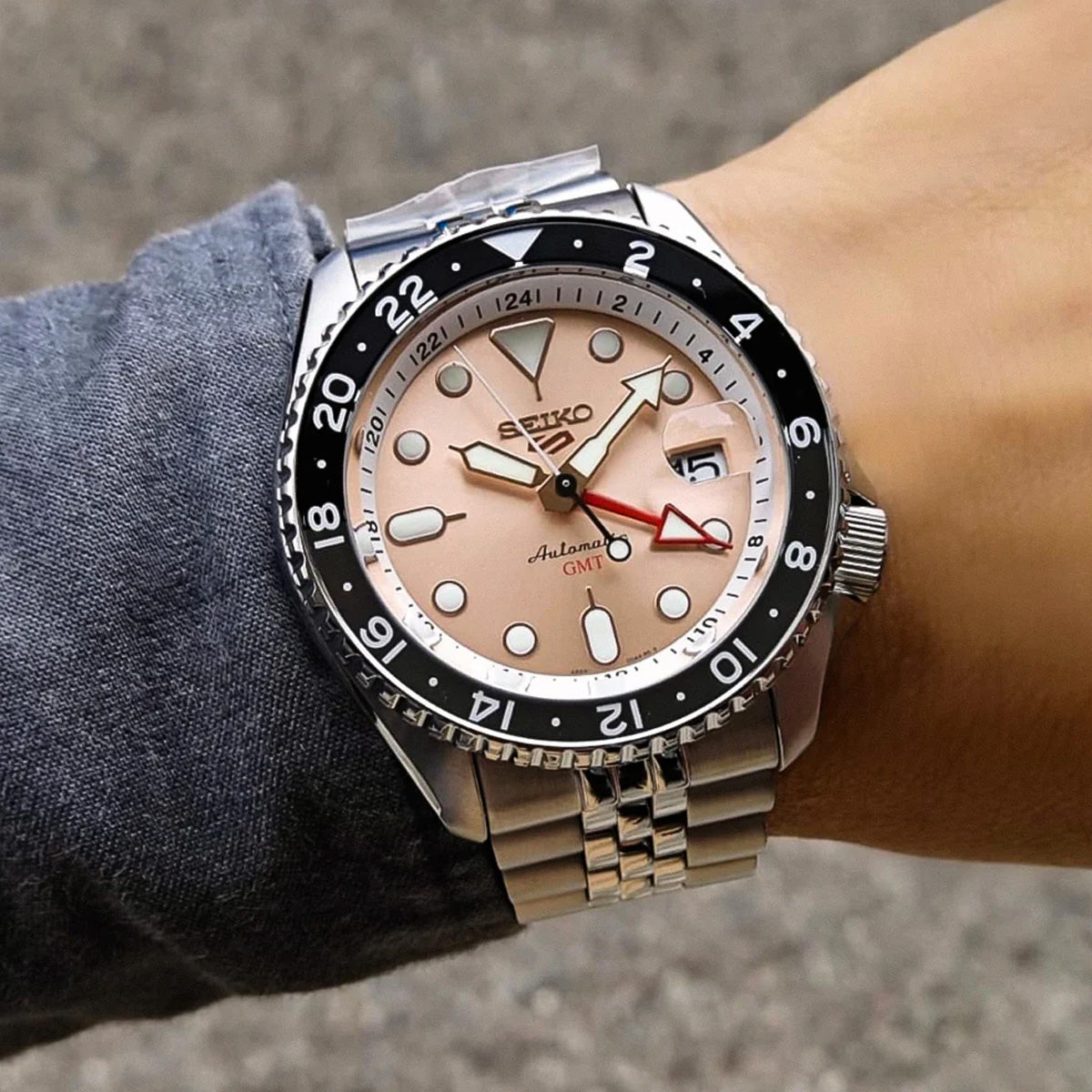 Seiko 5 Sports GMT SSK043K1 Thong Sia Group Limited Edition