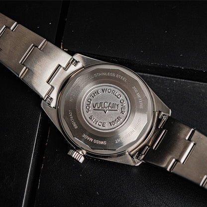 Vulcain Skindiver GMT - Black Luminova Beige
