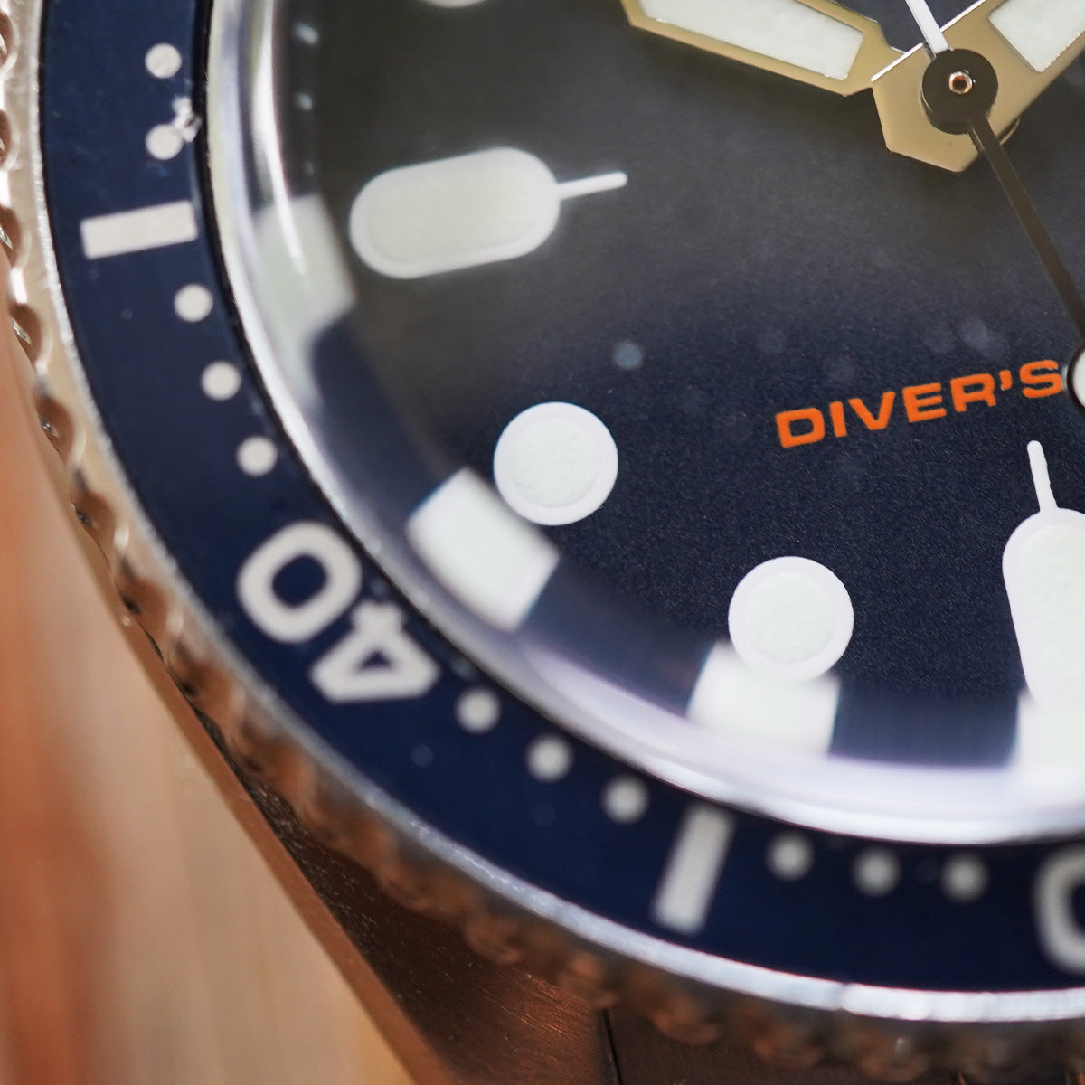 Seiko SKX009 Pepsi Top Hat Sapphire Crystal Mod (Watch Only)