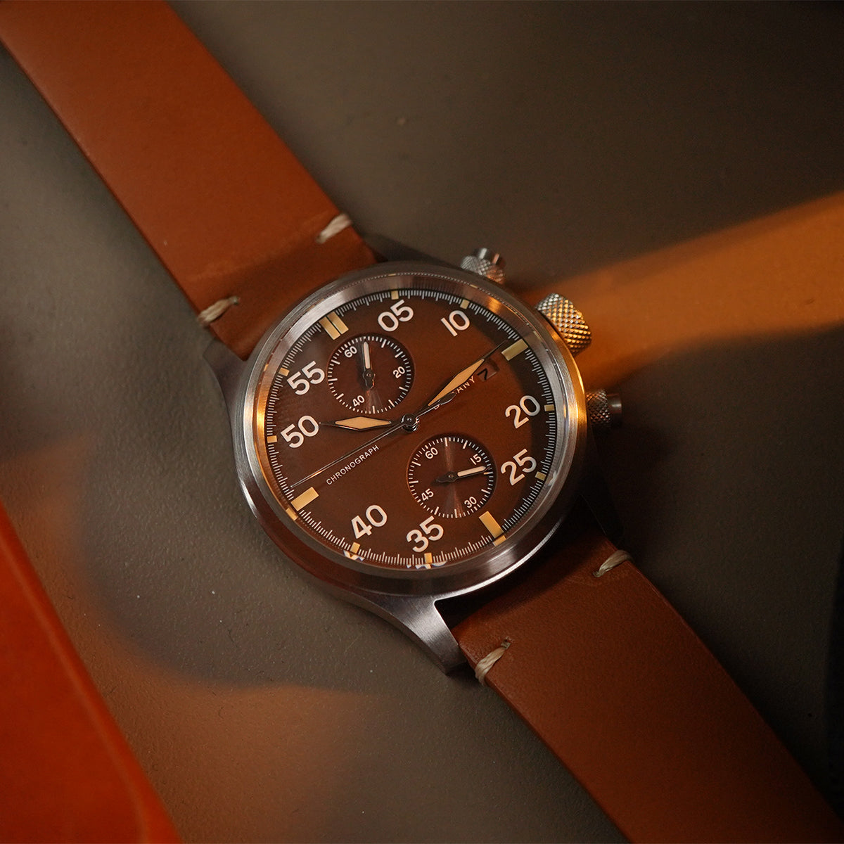 Baltany Military Solar-powered Chronograph S6070 39mm