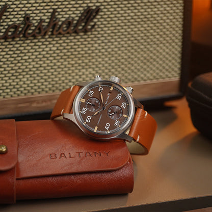 Baltany Military Solar-powered Chronograph S6070 39mm