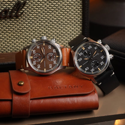 Baltany Military Solar-powered Chronograph S6070 39mm