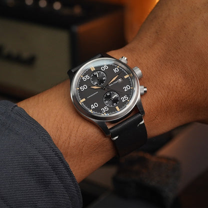 Baltany Military Solar-powered Chronograph S6070 39mm