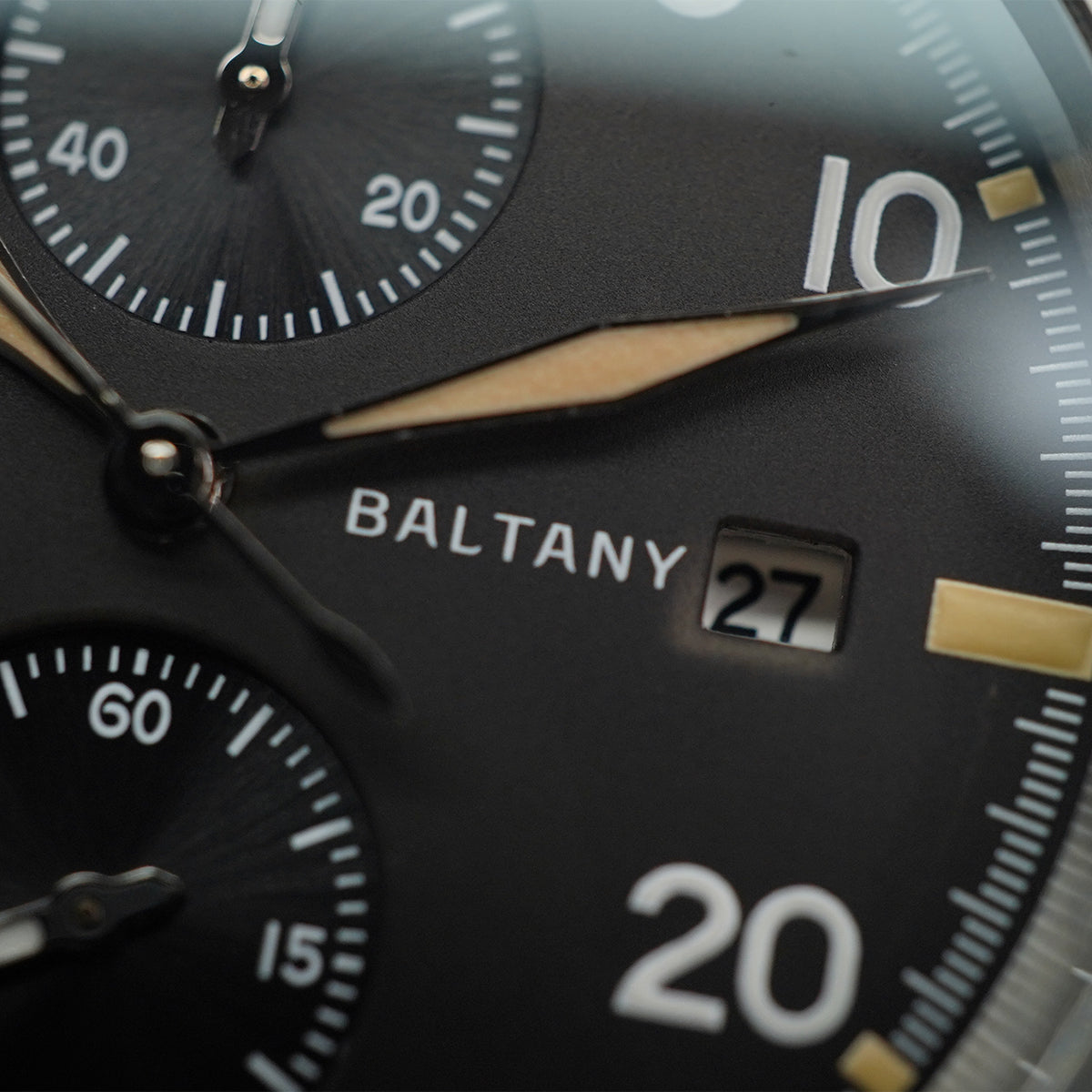 Baltany Military Solar-powered Chronograph S6070 39mm