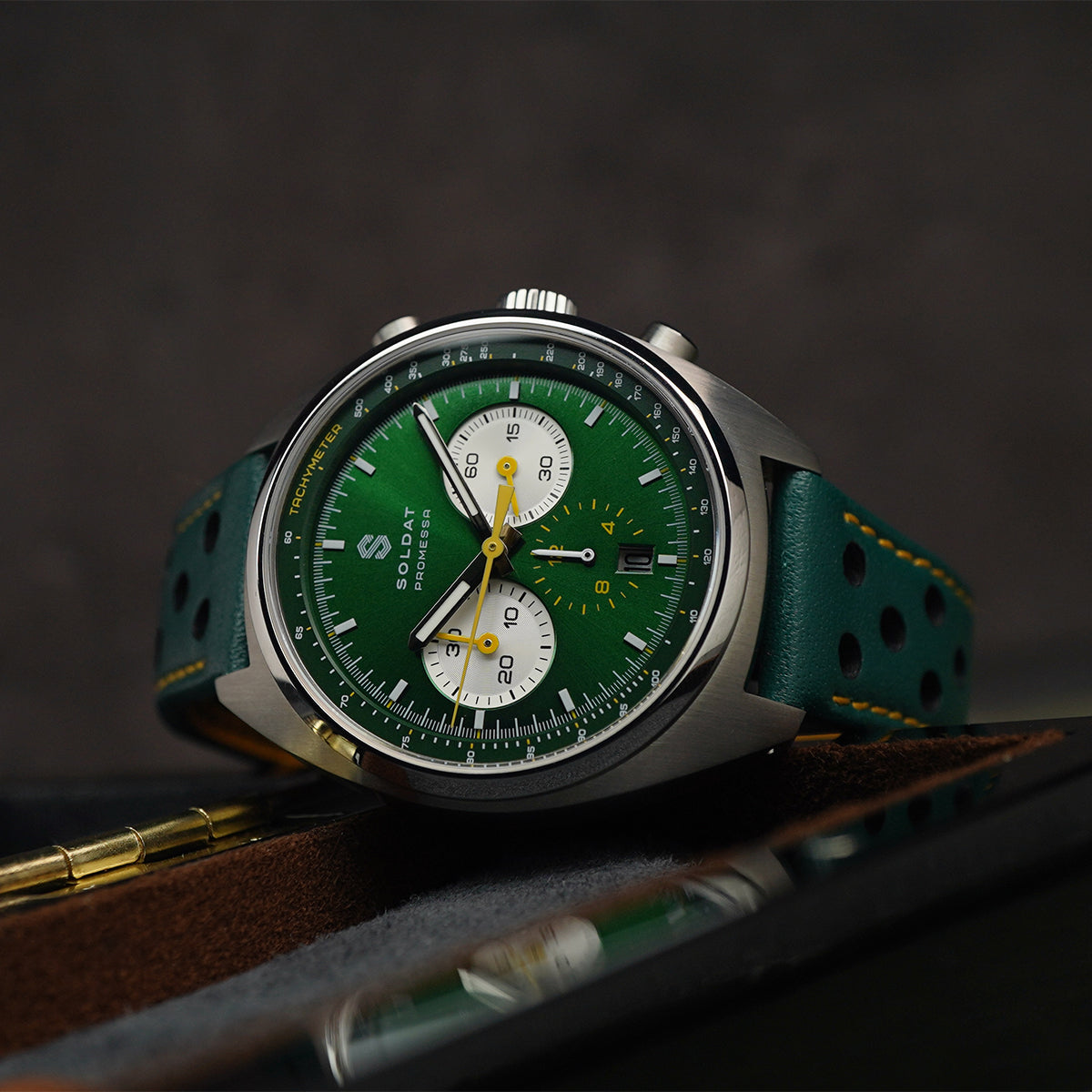 Soldat Automatic Chronograph Green Forty Nine