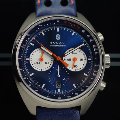 Soldat Automatic Chronograph True Blue