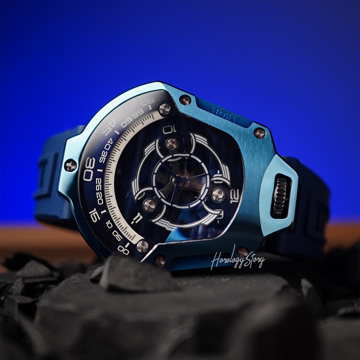 Atowak Spaceship Abyssal Blue - Horology Story Youtube Store