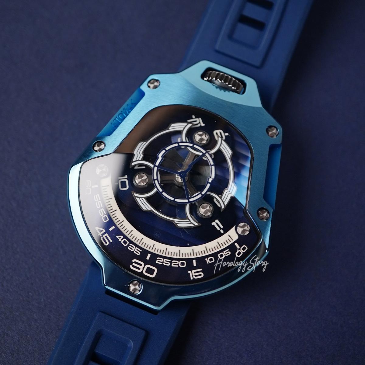 Atowak Spaceship Abyssal Blue - Horology Story Youtube Store