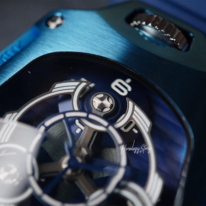 Atowak Spaceship Abyssal Blue - Horology Story Youtube Store