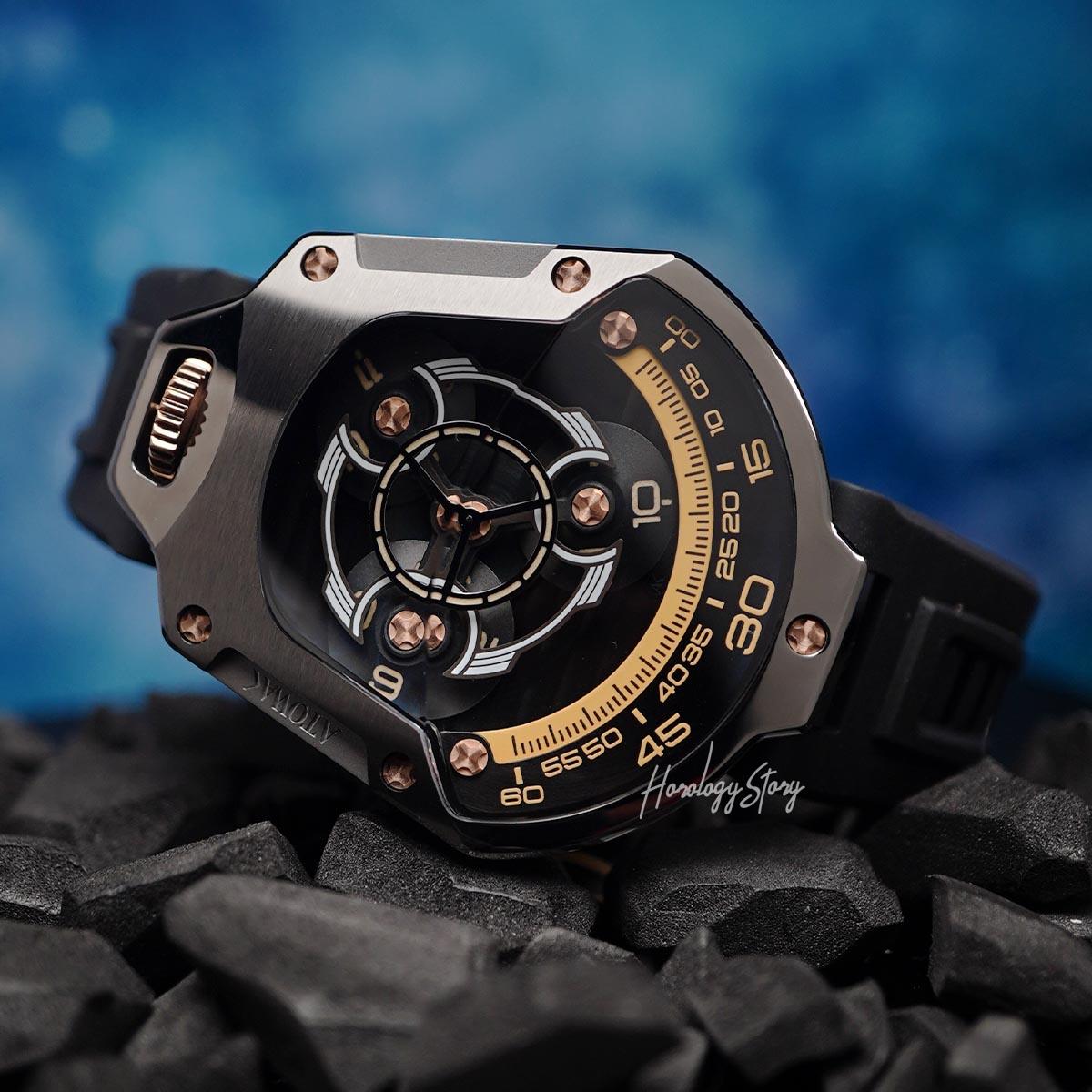 Atowak Spaceship Stardust Gray - Horology Story Youtube Store