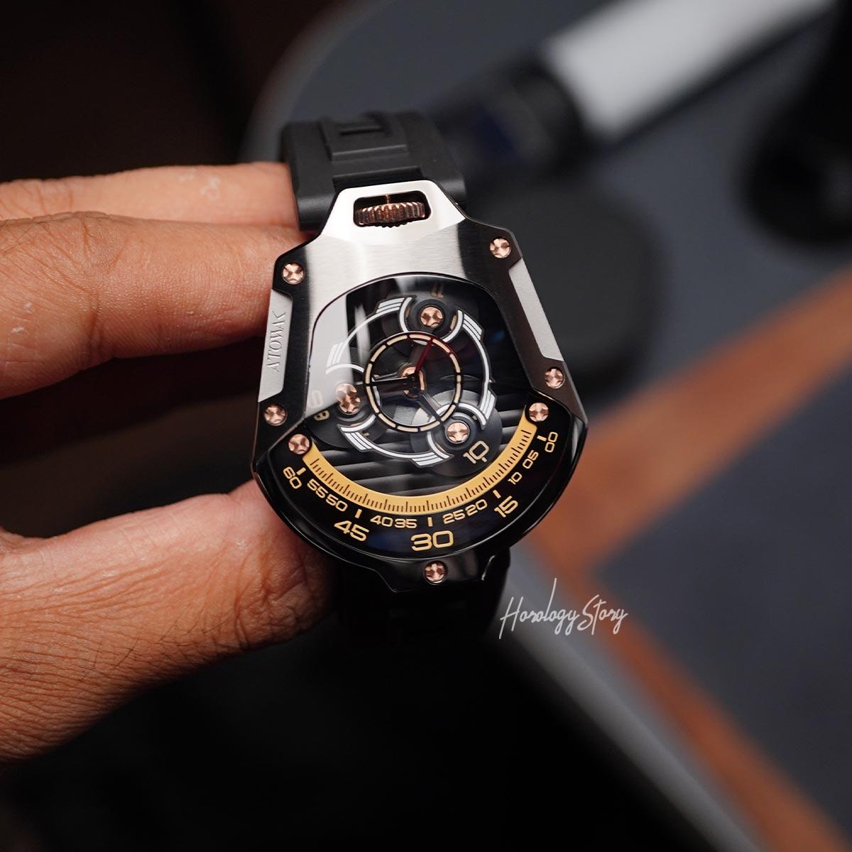 Atowak Spaceship Stardust Gray - Horology Story Youtube Store