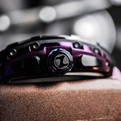 Nubeo Magellan Chronograph Space Invaders LTD Nebula Purple