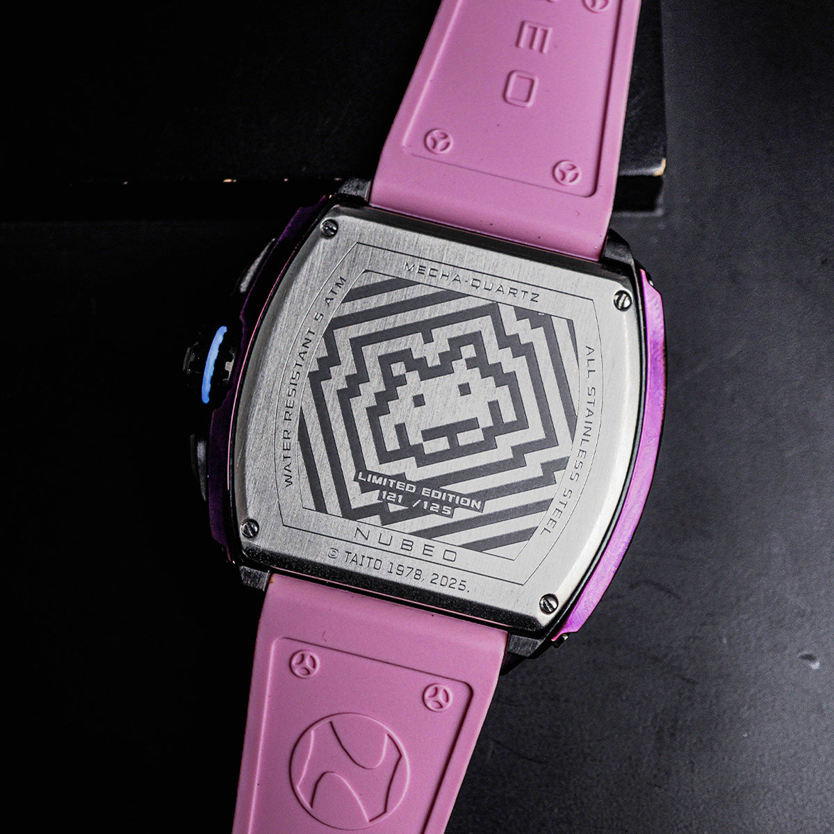Nubeo Magellan Chronograph Space Invaders LTD Nebula Purple