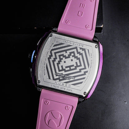 Nubeo Magellan Chronograph Space Invaders LTD Nebula Purple