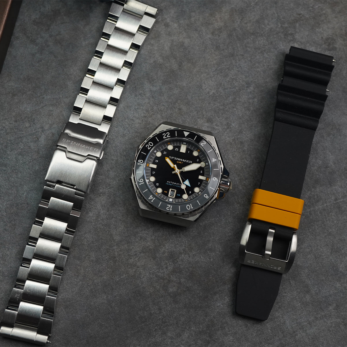 Spinnaker Dumas GMT Harbour Grey