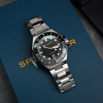 Spinnaker Dumas GMT Harbour Grey