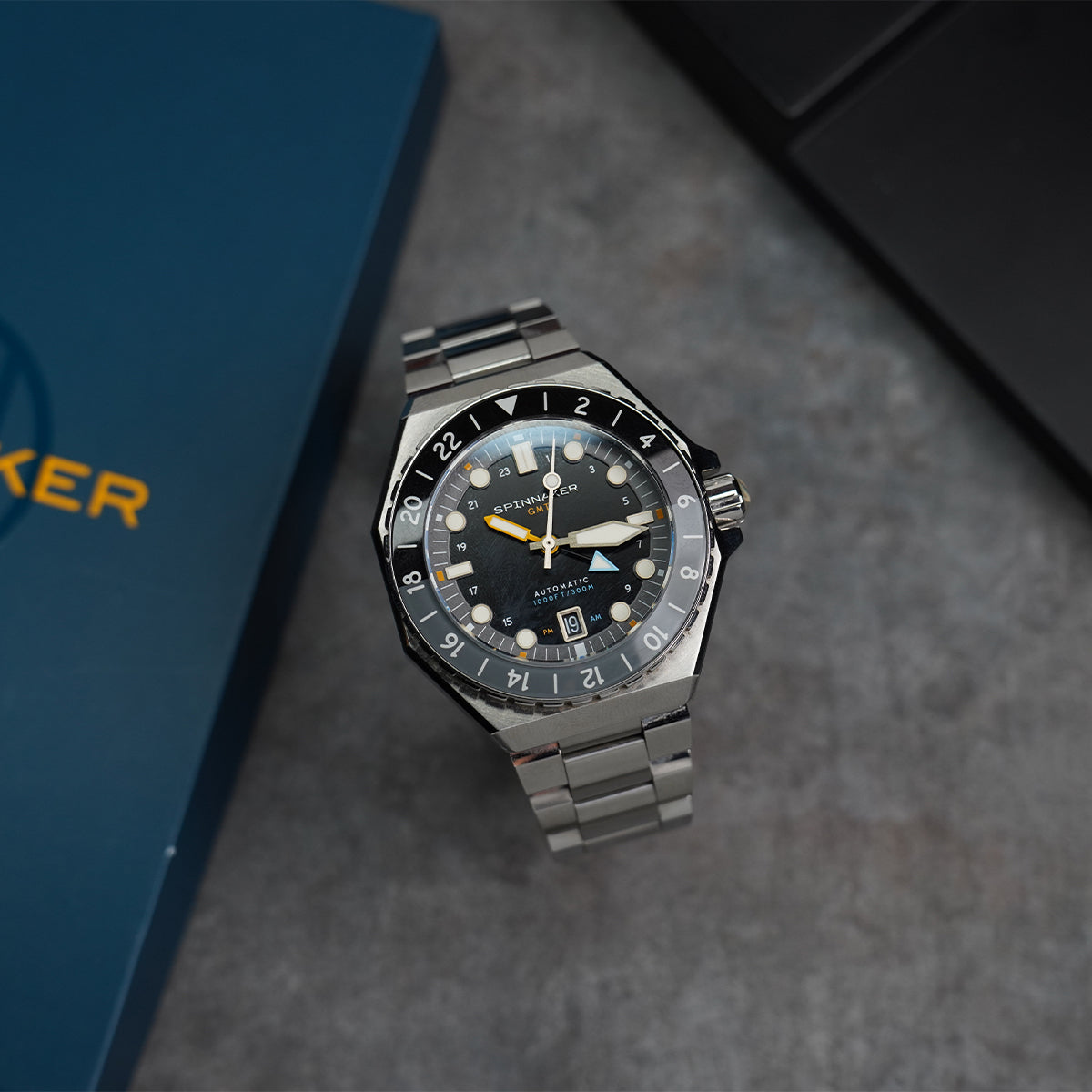 Spinnaker Dumas GMT Harbour Grey