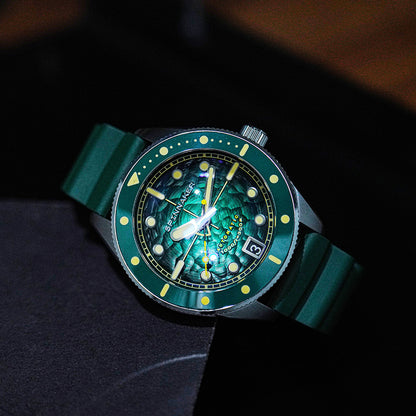Spinnaker Challenger Sea Green Dial
