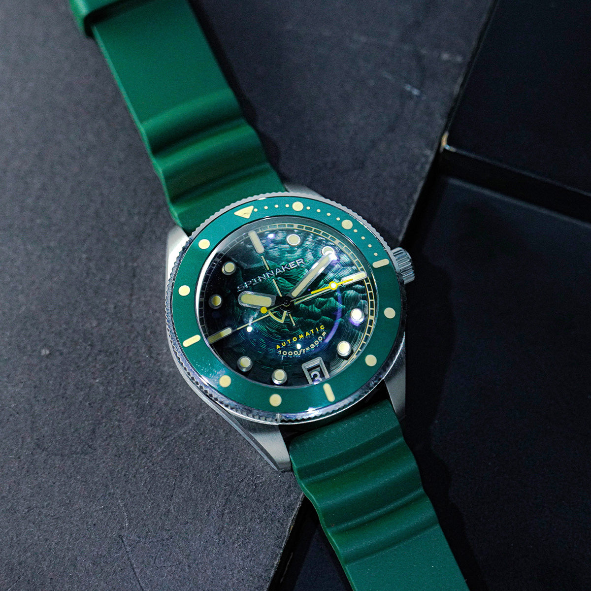 Spinnaker Challenger Sea Green Dial