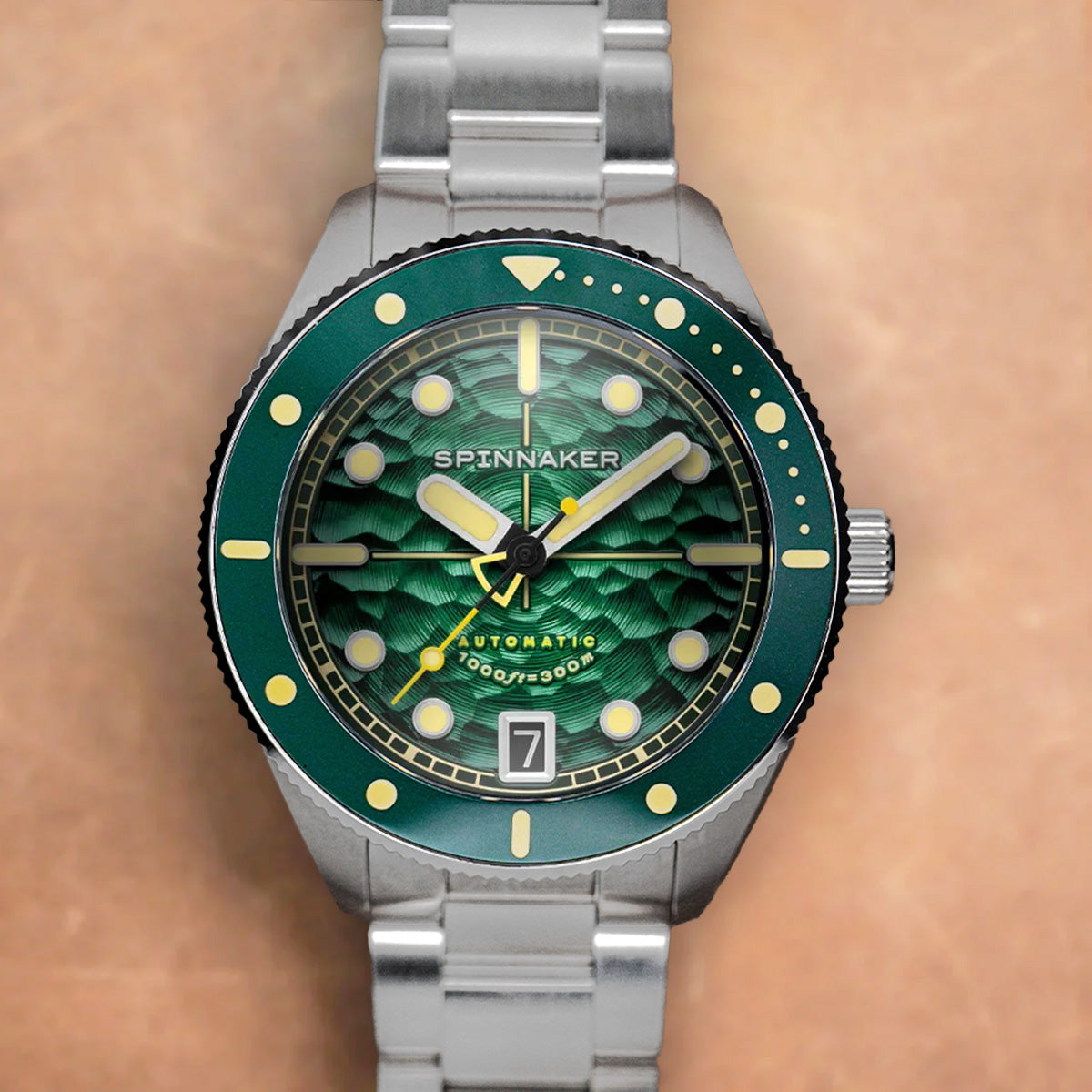 Spinnaker Challenger Sea Green Dial