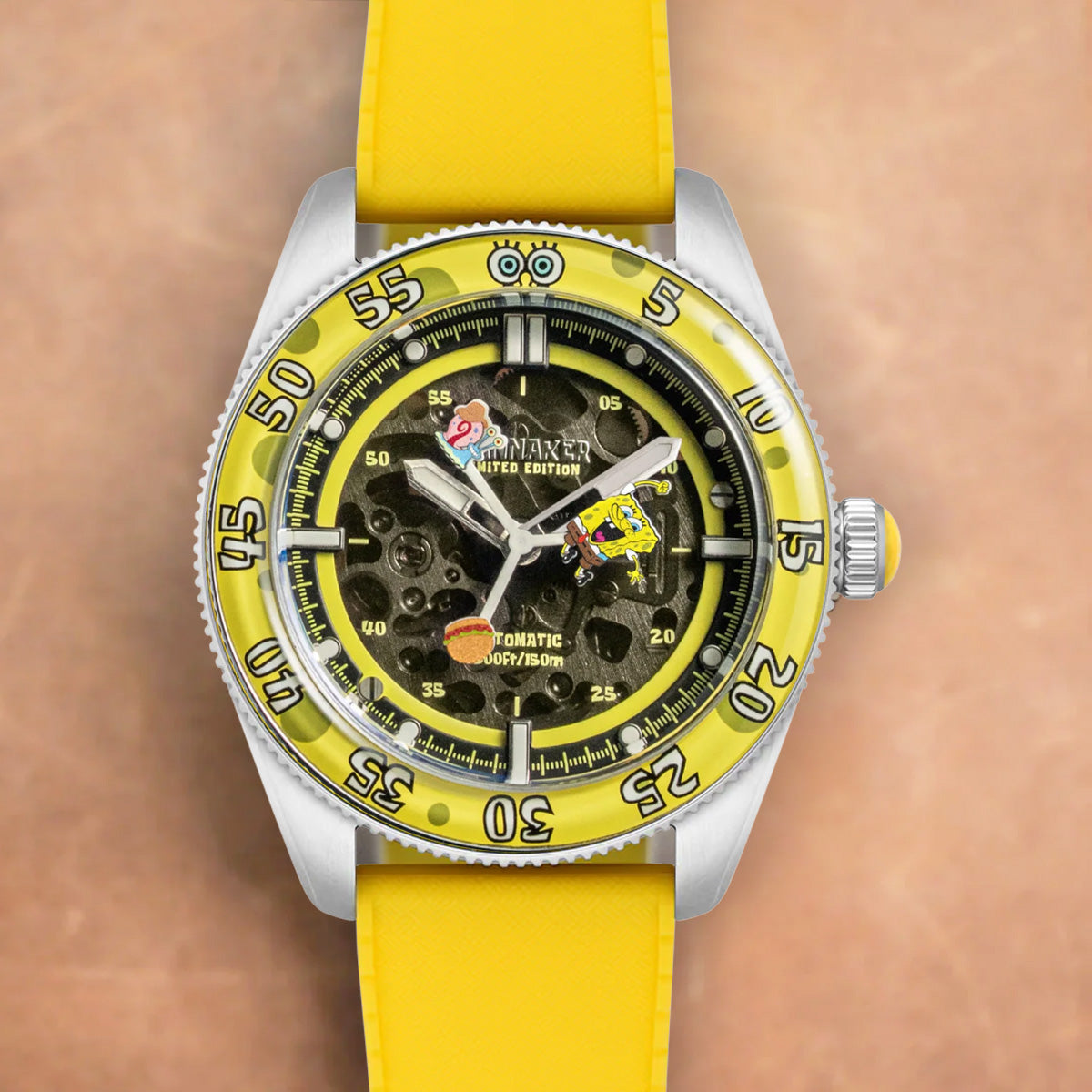 Spinnaker Croft Skeleton Krabby Flipper SpongeBob SquarePants