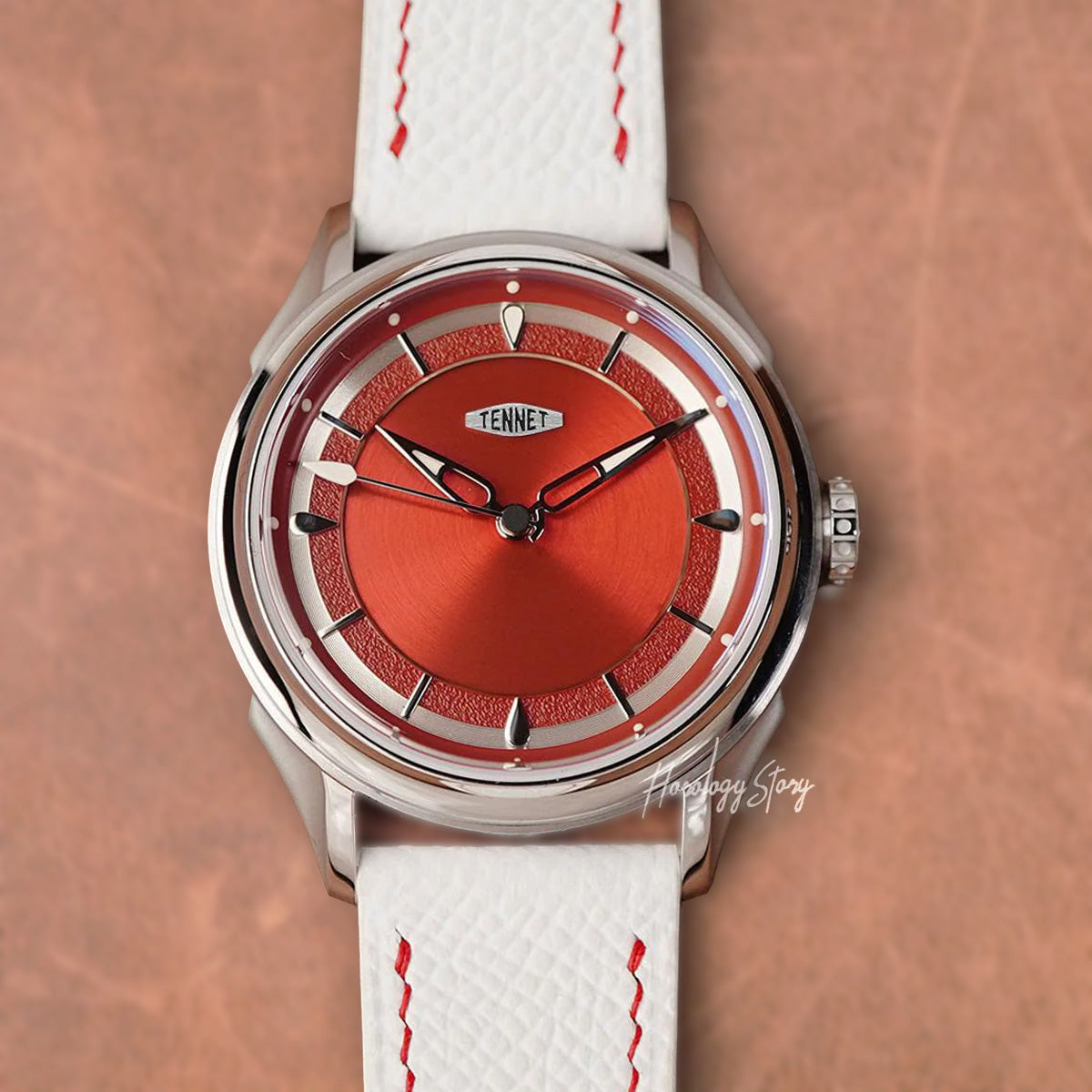 Tennet Somerset Vermilion Hand Wound - Horology Story Youtube Store