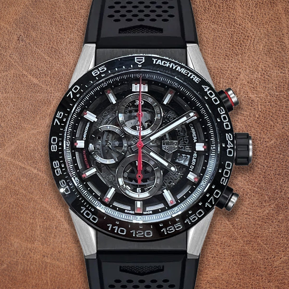 Tag Heuer Carrera Calibre Heuer 01 CAR2A1Z-0 - Horology Story Youtube Store