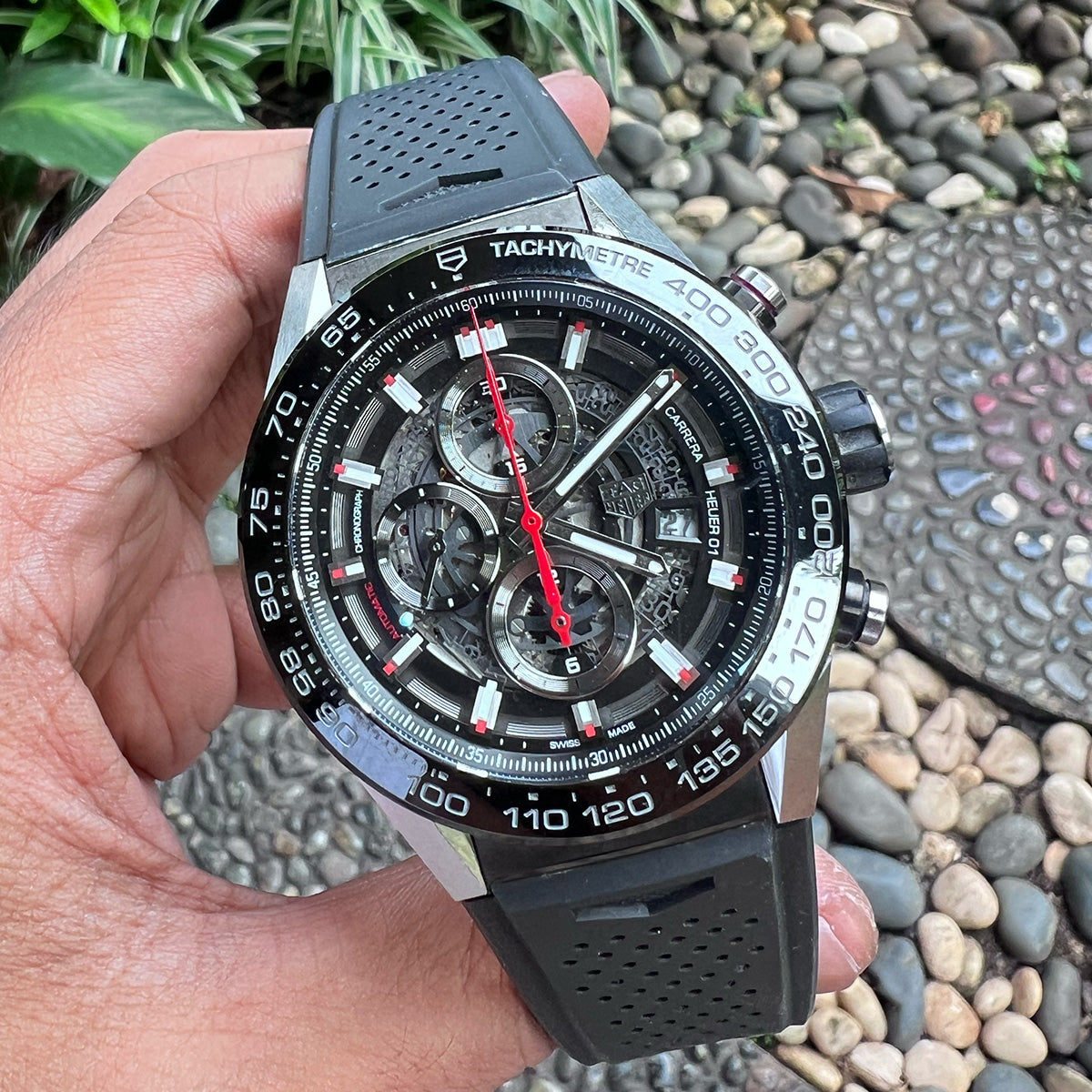 Tag Heuer Carrera Calibre Heuer 01 CAR2A1Z-0 - Horology Story Youtube Store